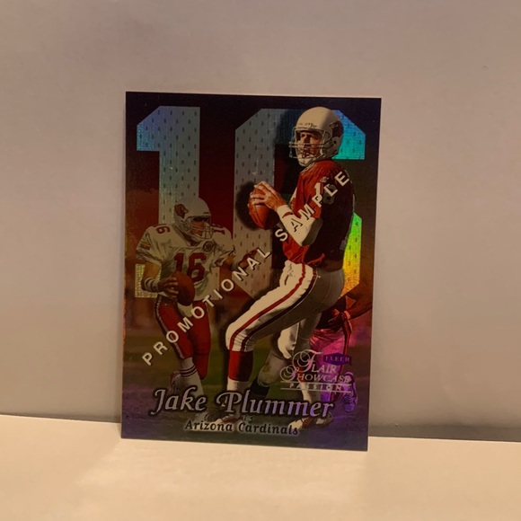 1999 Flair Showcase Promotional Sample Jake Plummer Arizona Cardinals #2 (MISC7) - Picture 1 of 2